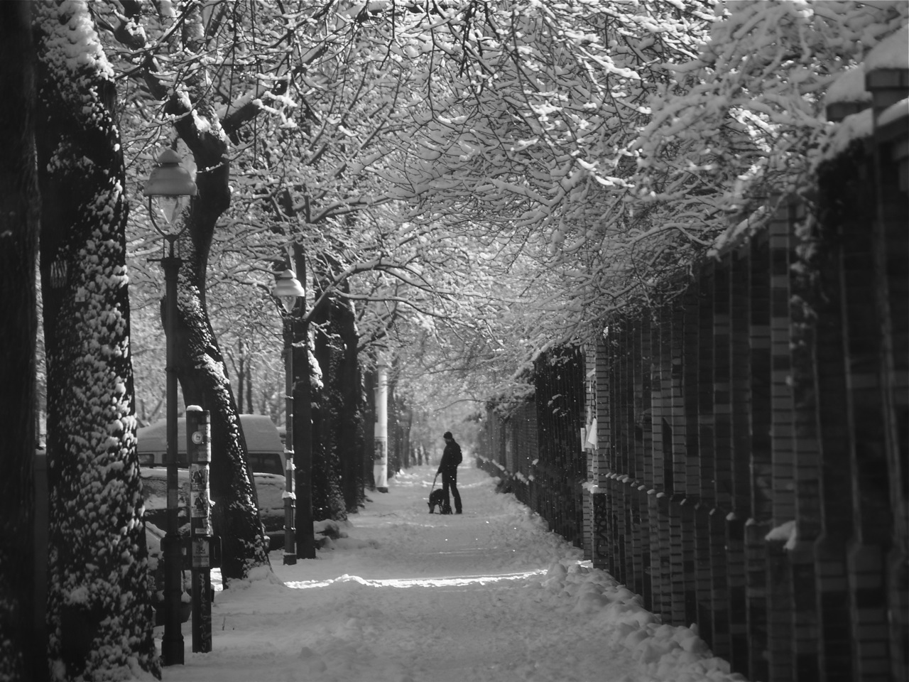 Snow In Berlin